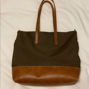 ABLE Abera Canvas Crossbody Tote